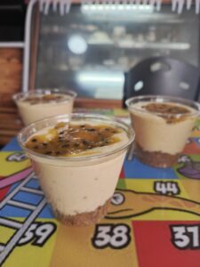Cheesecake de maracuyá