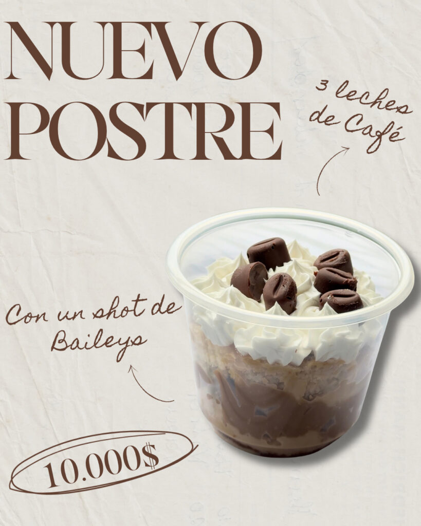 El Pecado Perfecto: Tres Leches de Café con Baileys
