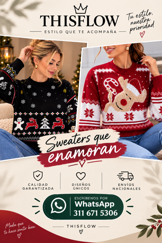 Suéteres navideños - Imagen 1
